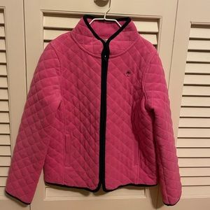 SOLD Lilly Pulitzer Quilted Fleece Zip-Up 10
